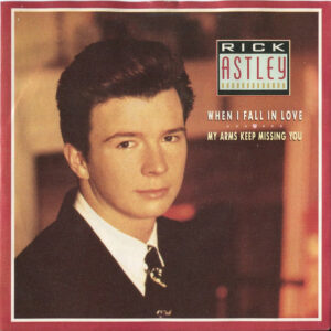 Rick Astley - When I Fall In Love / My Arms Keep Missing You 7 Inch Vinyl Single (7 Inch Record) (45 Record)