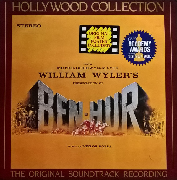 Miklós Rózsa - Ben-Hur (Original Soundtrack Recording) Vinyl LP (LP Record)