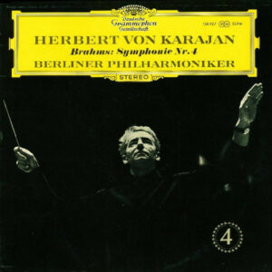 Brahms - Herbert von Karajan, Berliner Philharmoniker - Symphonie Nr. 4 Vinyl LP (LP Record, Album)
