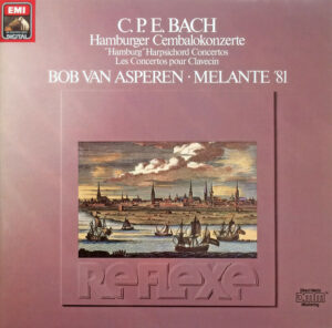 C.P.E. Bach - Bob Van Asperen / Melante '81 Orchestra - Hamburger Cembalokonzerte Vinyl LP (2xLP Record, Album, Gatefold)