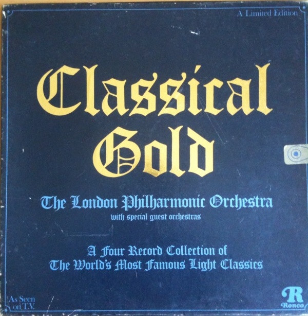 The London Philharmonic Orchestra - Classical Gold Vinyl LP (4xLP Record, Compilation, Ltd + Boxset)