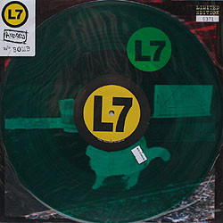 L7 - Andres b/w Bomb 12 Inch Vinyl Single (Vinyl Record) (Green Vinyl)