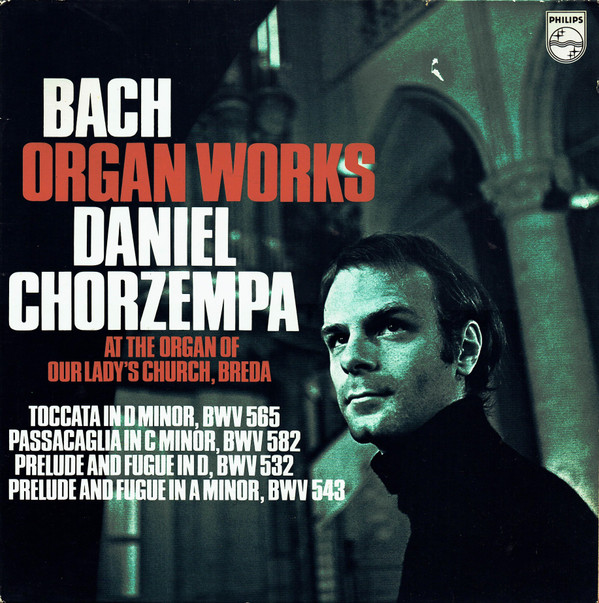 Bach, Daniel Chorzempa - Organ Works Vinyl LP (LP Record, Album)