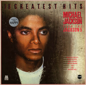 Michael Jackson Plus The Jackson 5 - 18 Greatest Hits Vinyl LP (LP Record, Compilation)