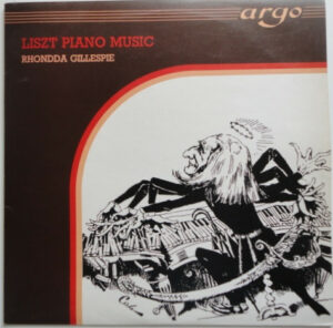 Rhondda Gillespie - Liszt Piano Music Vinyl LP (LP Record)
