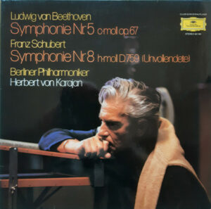 Ludwig van Beethoven / Franz Schubert, Berliner Philharmoniker, Herbert von Karajan - Symphonie Nr. 5 C-moll Op. 67 / Symphonie Nr. 8 H-moll D. 759 (Unvollendete) Vinyl LP (LP Record, Compilation)