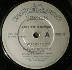 Evelyn Thomas - High Energy 7 Inch Vinyl Single (7 Inch Record) (45 Record)