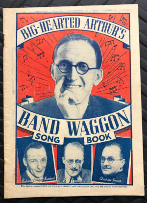 Big-Hearted Arthurs Band Waggon Vintage Sheet Music and Song Book For Sale