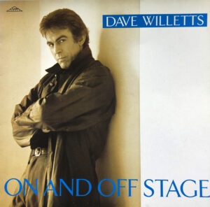 Dave Willetts On And Off Stage Vintage Record Cover For Sale Front