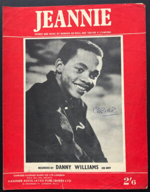 Jeannie by Norman Newell and Trevor H Standford Piano Sheet Music For Sale