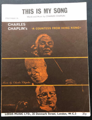 This Is My Song By Charles Chaplin Piano Sheet Music For Sale