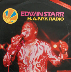 Edwin Starr - H.A.P.P.Y. Radio 12 Inch Vinyl Single (12 Inch Record)