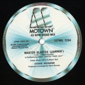 Stevie Wonder - Master Blaster (Jammin') 12 Inch Vinyl Single (12 Inch Record)