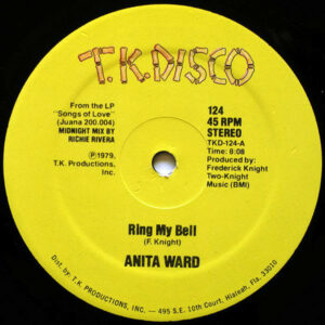 Anita Ward - Ring My Bell 12 Inch Vinyl Single (12 Inch Record)