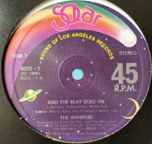 The Whispers - And The Beat Goes On 12 Inch Vinyl Single (12 Inch Record)