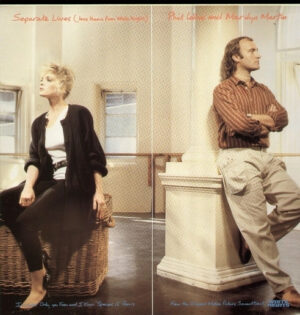 Phil Collins And Marilyn Martin - Separate Lives (Love Theme From White Nights) 12 Inch Vinyl Single (12 Inch Record)