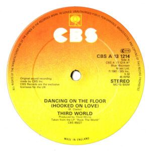 Third World - Dancing On The Floor (Hooked On Love) 12 Inch Vinyl Single (12 Inch Record)