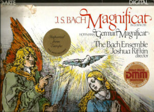 J.S. Bach / Hoffmann - The Bach Ensemble, Joshua Rifkin - Magnificat / German Magnificat Vinyl LP (LP Record, Album, Gatefold)