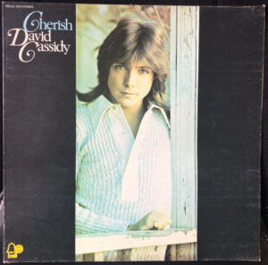 David Cassidy Cherish Vintage Record Cover For Sale