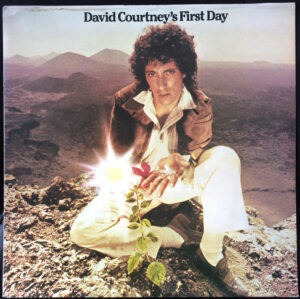 David Courtney's First Day Vintage Vinyl Record Cover For Sale