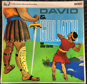 James McKechnie With The London Theatre Company David & Goliath And Other Stories Vintage Vinyl Record Cover For Sale