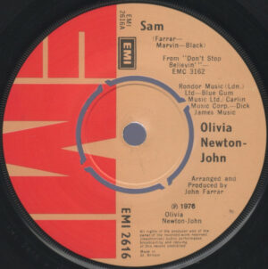 Olivia Newton-John - Sam 7 Inch Vinyl Single (7 inch Record)