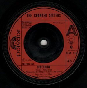 Chanter Sisters - Sideshow 7 Inch Vinyl Single (7 inch Record)