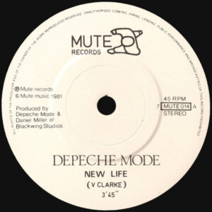 Depeche Mode - New Life 7 Inch Vinyl Single (7 inch Record)