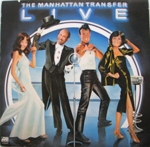 The Manhattan Transfer - Live Vinyl LP (LP Record, Album)