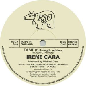 Irene Cara / Contemporary Gospel Chorus The High School Of Music And Art - Fame 12 Inch Vinyl Single (12 Inch Record)