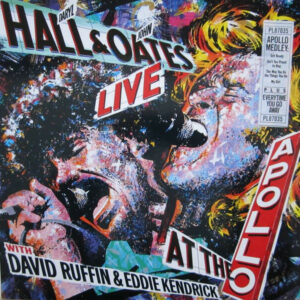 Daryl Hall and John Oates With David Ruffin and Eddie Kendricks - Live At The Apollo Vinyl LP (LP Record, Album)