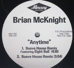 Brian McKnight - Anytime 12 Inch Vinyl Single (12 Inch Record, Promo)