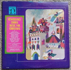 Renaissance Choral Music For Christmas Vinyl LP (LP Record, Compilation)