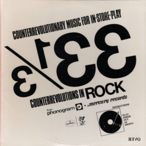 Counterrevolutions In Rock Vinyl LP (LP Record, Compilation, Promo)