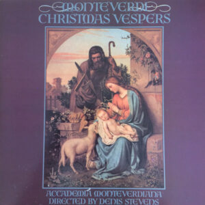 Monteverdi - Accademia Monteverdiana Directed By Denis Stevens - Christmas Vespers Vinyl LP (2xLP Record, Gatefold)