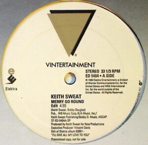 Keith Sweat - Merry Go Round 12 Inch Vinyl Single (12 Inch Record, Promo)