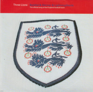Baddiel and Skinner and Lightning Seeds - Three Lions 7 Inch Vinyl Single (7 Inch Record)