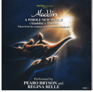 Peabo Bryson And Regina Belle - A Whole New World (Aladdin's Theme) 7 Inch Vinyl Single (7 Inch Record)