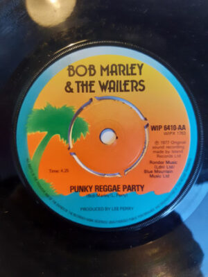 Bob Marley and The Wailers - Jamming / Punky Reggae Party 7 Inch Vinyl Single (7 Inch Record)