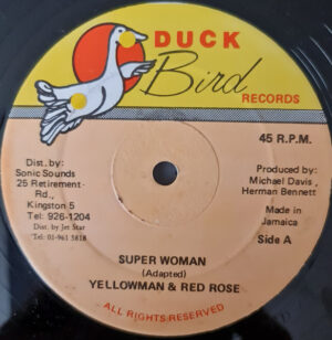 Yellowman and Anthony Red Rose - Super Woman 12 Inch Vinyl Single (12 Inch Record)