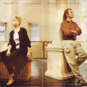 Phil Collins And Marilyn Martin - Separate Lives (Love Theme From White Nights) 7 Inch Vinyl Single (7 Inch Record)
