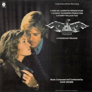Dave Grusin - 3 Days Of The Condor (Original Soundtrack Recording) Vinyl LP (LP Record, Album)