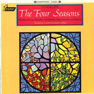 Antonio Vivaldi - Württembergisches Kammerorchester, Jörg Faerber, Susanne Lautenbacher - The Four Seasons Vinyl LP (LP Record)