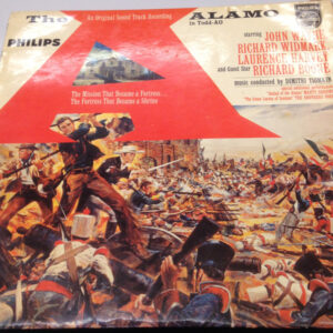 Dimitri Tiomkin - The Alamo Vinyl LP (LP Record, Album, Mono)