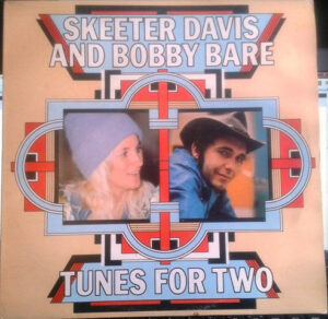 Skeeter Davis and Bobby Bare - Tunes For Two Vinyl LP (LP Record, Album)