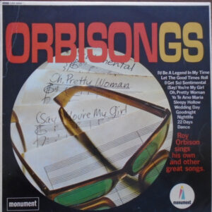 Roy Orbison - Orbisongs Vinyl LP (LP Record, Album, Mono)