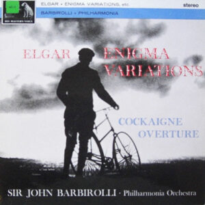 Sir Edward Elgar / Philharmonia Orchestra Conducted By Sir John Barbirolli - Enigma Variations, etc. Vinyl LP (LP Record)