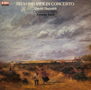 Brahms, David Oistrach, George Szell, The Cleveland Orchestra - Violin Concerto in D Major, Op. 77 Vinyl LP (LP Record)