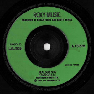 Roxy Music - Jealous Guy 7 Inch Vinyl Single (7 Inch Record)