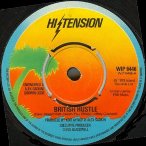 Hi-Tension - British Hustle 7 Inch Vinyl Single (7 Inch Record)